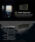 Nitecore CARBO 10000 Power Bank - Portabelt batteri - 10000mAh, 2xUSB Typ A/C, QC 3.0 / PD 20W, 5V, 3A - Kolfiber - Action King
