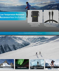 Nitecore Summit 10000 PowerBank - 10000mAh Uppvärmning - Kolfiber - Action King
