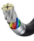 Baseus Superior Series USB-C kabel PD 2.0 / QC3.0, 100W, 20v/5A, 1m - Svart - Action King