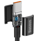Baseus Superior Series USB-C kabel PD 2.0 / QC3.0, 100W, 20v/5A, 1m - Svart - Action King