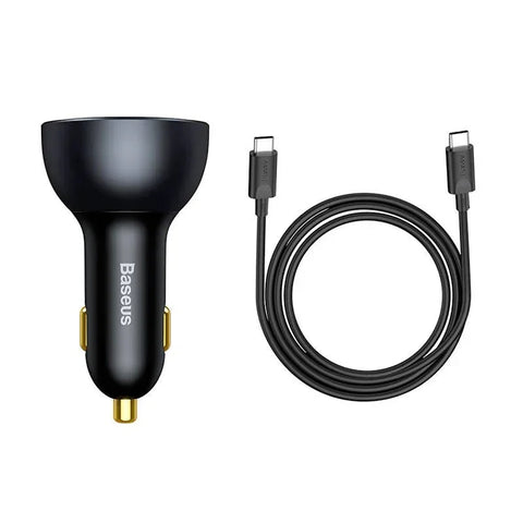 Baseus Qualcomm QC5 Car - Snabbladdare Bil QC5 / PPS 160W - 3xUSB Typ A/C - Svart
