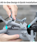 Landningsställ förlängning till DJI Air 3 - Infällbara - Action King