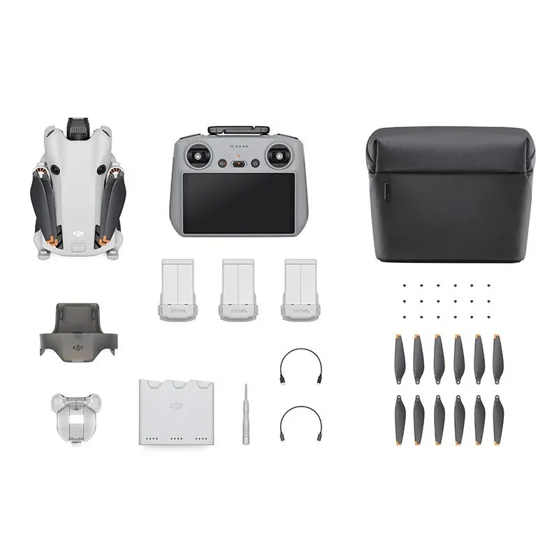 DJI Mini 4 Pro Fly More Combo + DJI RC 2 Smart Fjärrkontroll - Action King