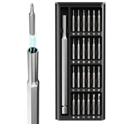 Verktygskit mini 25 i 1 - Skruvmejslar i praktisk låda - Kit - Action King