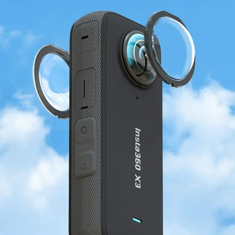 Linssinsuoja Insta360 X3 - 2 kpl pakkaus