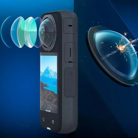 Linssinsuoja Insta360 X3 - 2 kpl pakkaus