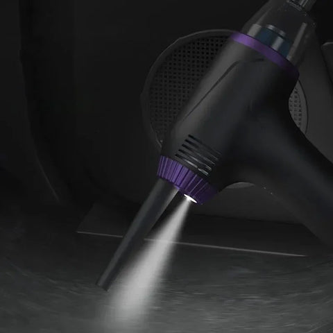 Pölynimuri / pölypuhallin / kompressori 2-in-1 johdoton, 7500mAh ladattava akku - sarja