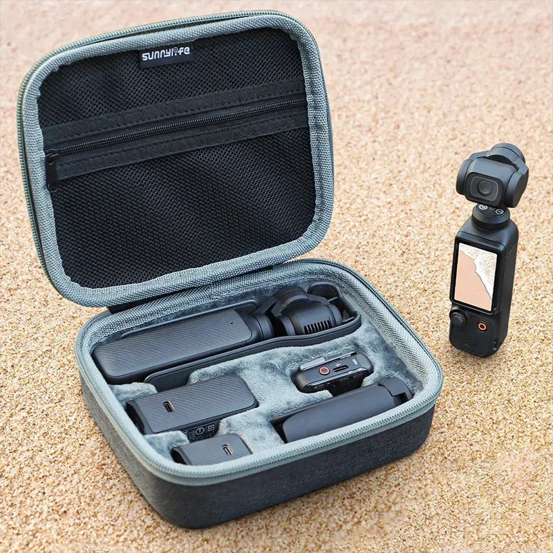 Väska till DJI Osmo Pocket 3 och tillbehör - Grå - Action King