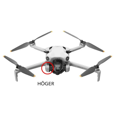 DJI Mini 4 Pron suojus - oikea etugimbal