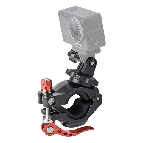 GoPro-kiinnike polkupyörän ohjaustankoon ja -putkiin 19-35 mm AirTag-pidikkeellä - kääntyvä 360°