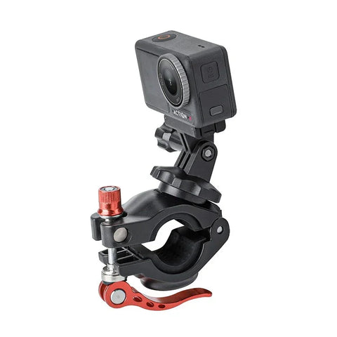 GoPro-kiinnike polkupyörän ohjaustankoon ja -putkiin 19-35 mm AirTag-pidikkeellä - kääntyvä 360°
