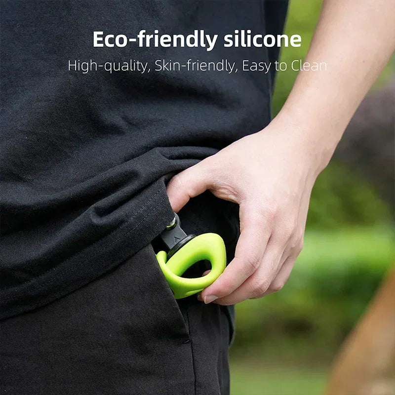 Telesin Flexibelt Silikonfäste 360° till Kamera - Svart - Action King