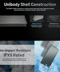 Nitecore Summit 20000 Powerbank – 20000mAh Extrem Kyla, USB-C PD 20W, Kolfiber - Action King