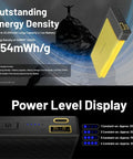 Nitecore Summit 20000 Powerbank – 20000mAh Extrem Kyla, USB-C PD 20W, Kolfiber - Action King
