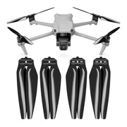 Master Airscrew - DJI Air 3 / Air 3S Stealth Upgrade Propellers - Propeller till DJI Air 3 / Air 3S - Svart - Kit 4-Pack - Action King