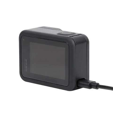GoPro Hero8 Black -kameran akkukansi USB-läpiviennillä