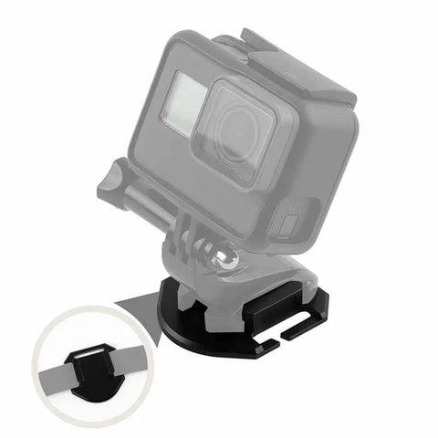 Taktinen kiinnike GoPro-hihnalle / Mollelle - GoPro-kiinnike Molle-järjestelmään - Alumiini