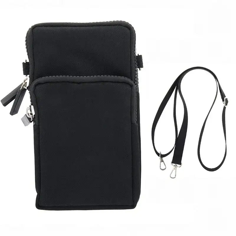 Väska för mobil - Axelrem - Svart - Action King