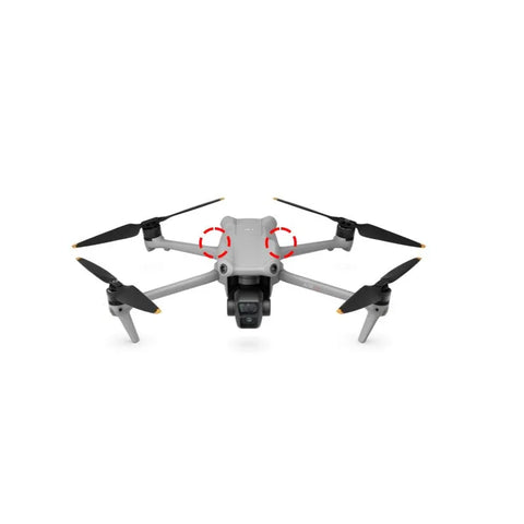 DJI Air 3:n moottorivarren akseli - Takaosa