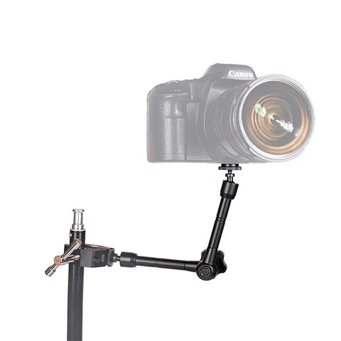 Magic Arm -kaksoispallonivel 360° + puristin - 11" - alumiini - sarja