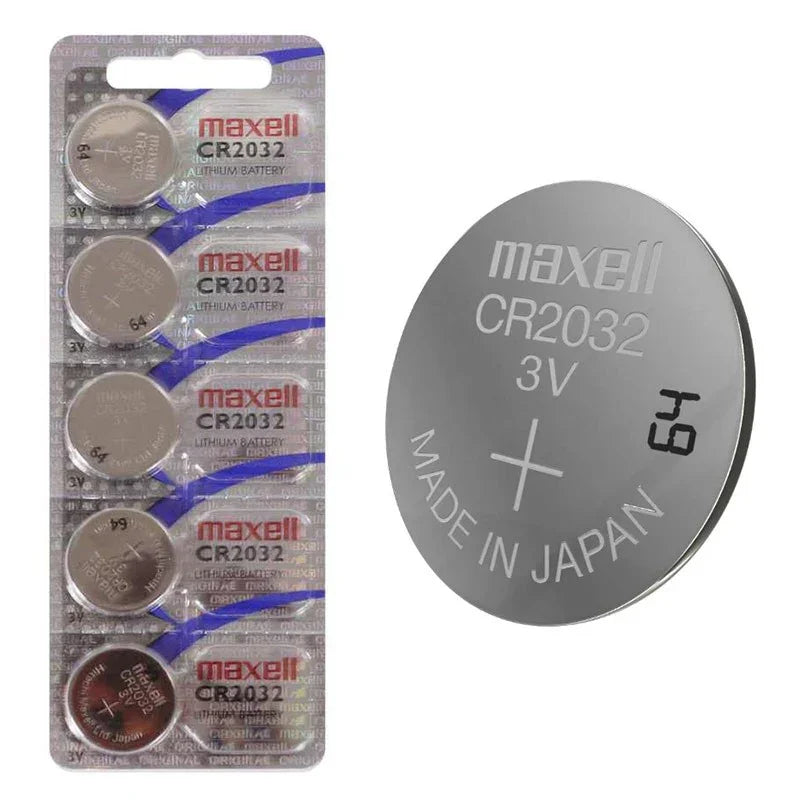 Maxell CR2032 Lithium - Lithiumbatteri, 3V - 5-Pack - Action King