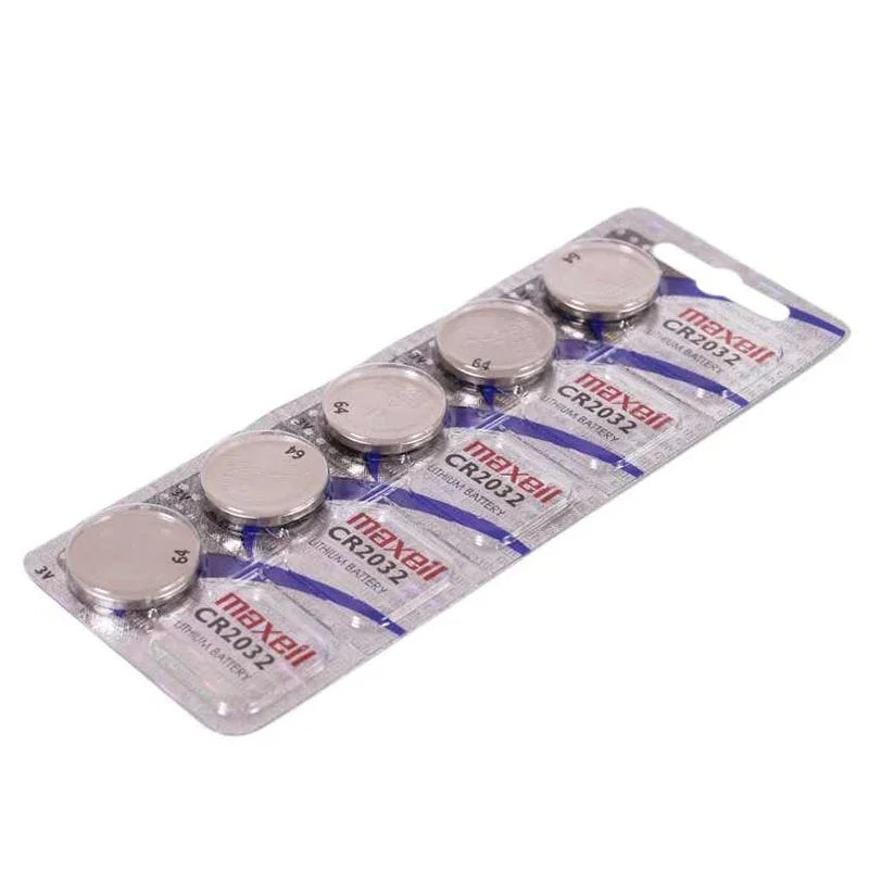 Maxell CR2032 Lithium - Lithiumbatteri, 3V - 5-Pack - Action King