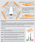Master Airscrew Propellers till DJI Mini 3 Pro / 4 Pro – 4-Pack Svart - Action King