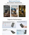 Nitecore NB20000 GEN3 Power bank - 20000mAh, 2xUSB-C, QC 3.0 / PD - Kolfiber - Action King