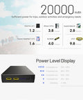Nitecore NB20000 GEN3 Power bank - 20000mAh, 2xUSB-C, QC 3.0 / PD - Kolfiber - Action King