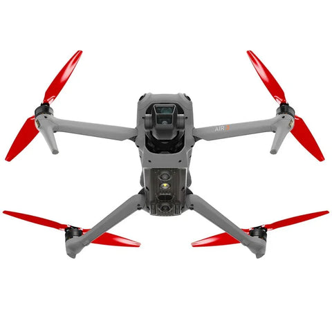 Master Airscrew - DJI Air 3 / Air 3S Stealth Upgrade -potkurit - Potkurit DJI Air 3 / Air 3S:lle - Punainen - 4 kappaleen pakkaus