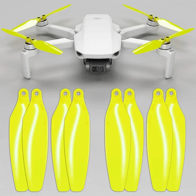 Master Airscrew - DJI Mini 2 / SE / 4K Stealth Upgrade Propellers - Propeller till DJI Mini 2 / SE - Electric - Kit 4-Pack - Action King