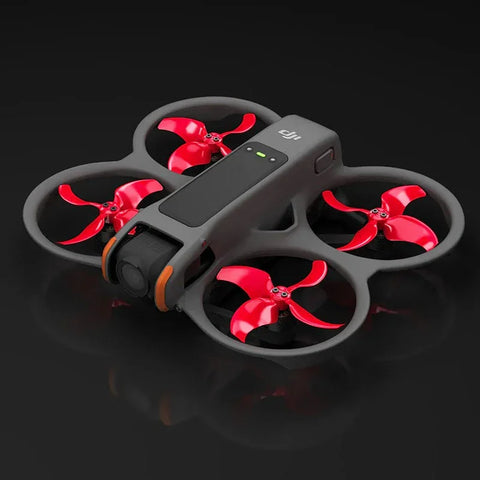 Master Airscrew DJI Avata 2 -päivityspotkurit - 4-lapainen potkuri DJI Avata 2:lle - punainen - 4 kappaleen pakkaus