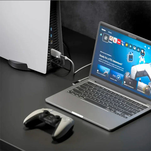 Genki Shadow Cast 2 - Näytönohjain, HDMI - USB C