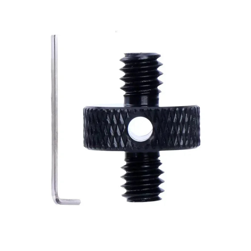 Adapter 1/4" Skruv - 1/4" Skruv - Aluminium - Action King