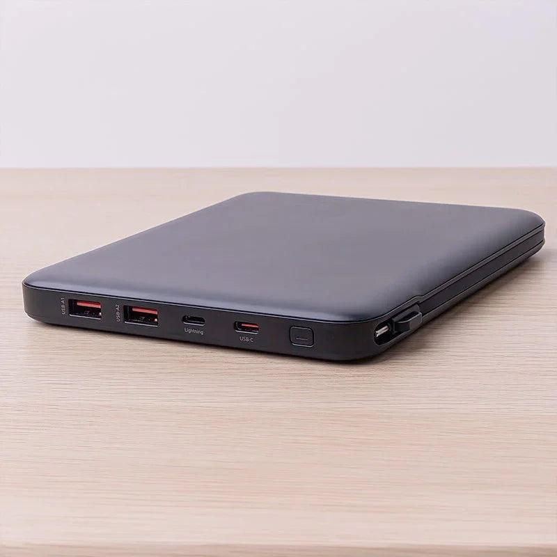 Forever Power Bank for Laptop TB-200 - 20000mAh, 6xUSB Typ A/C/Lightning, QC/PD 100W - Action King