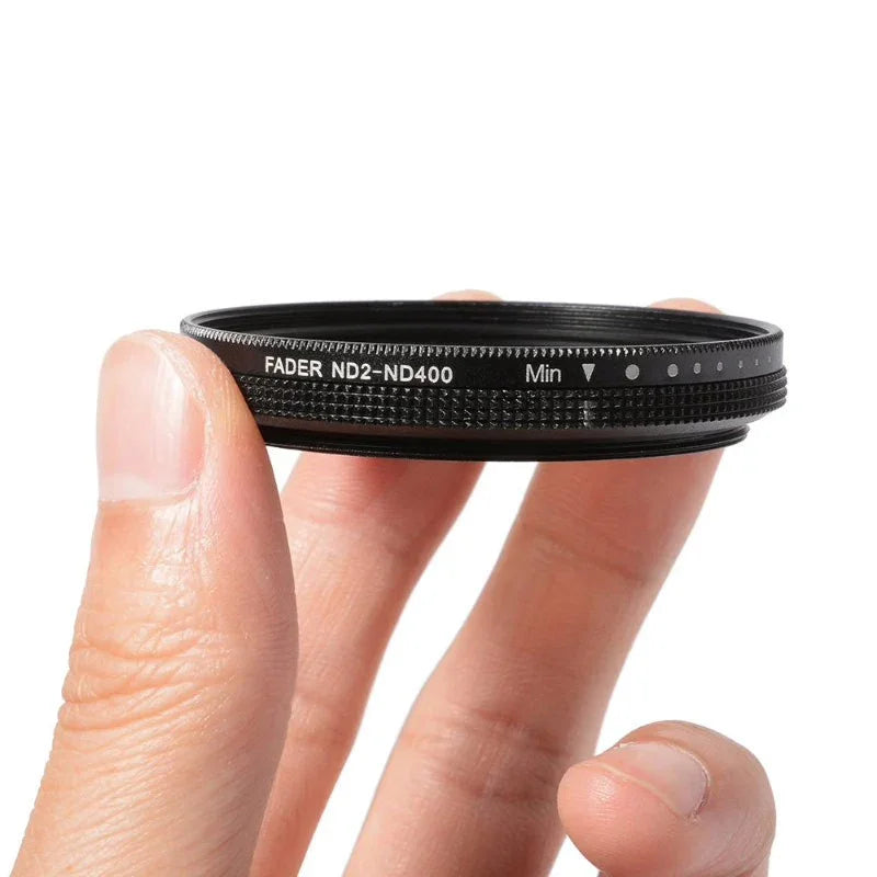 ND-Filter ND2-400 Variabelt ND-värde - 52mm - Kit - Action King