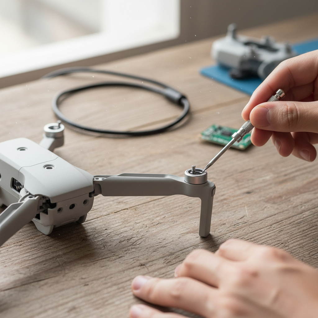 For DJI Mavic Mini SE Left Front Right Front Arm Repair Parts, Spec: Right Front (Detaljbild)