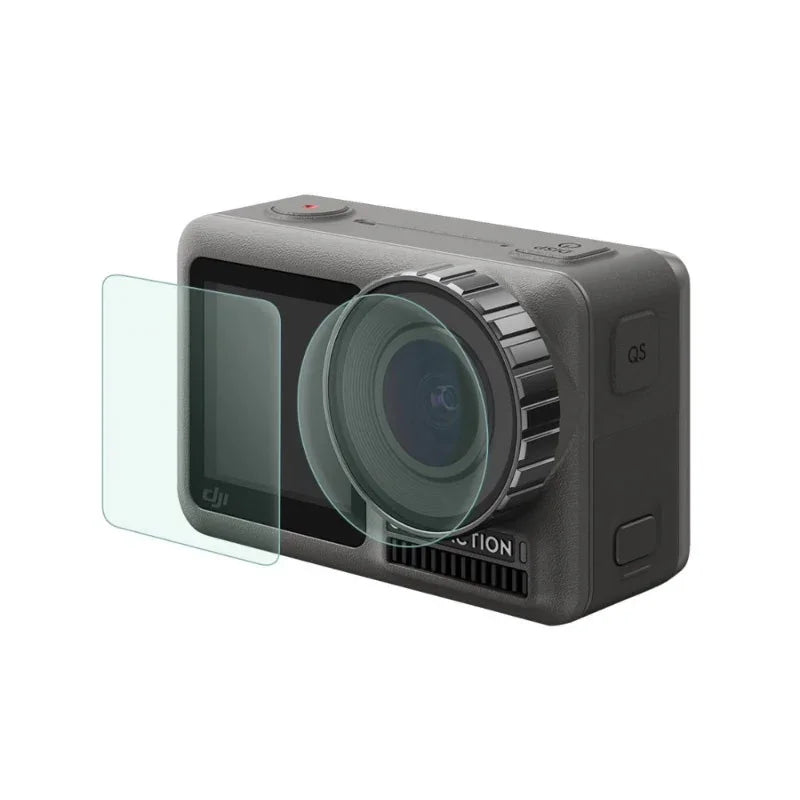Linsskydd och Skärmskydd till DJI Osmo Action - Kit - Action King