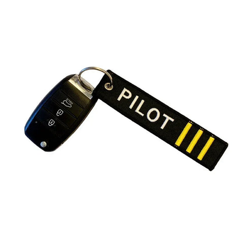 Nyckelband - PILOT III - Svart