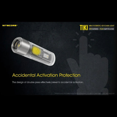 Nitecore TIKI avaimenperävalo USB-C - 300lm