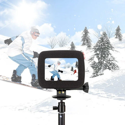 Tuulisuoja GoPro Hero8:lle (musta)