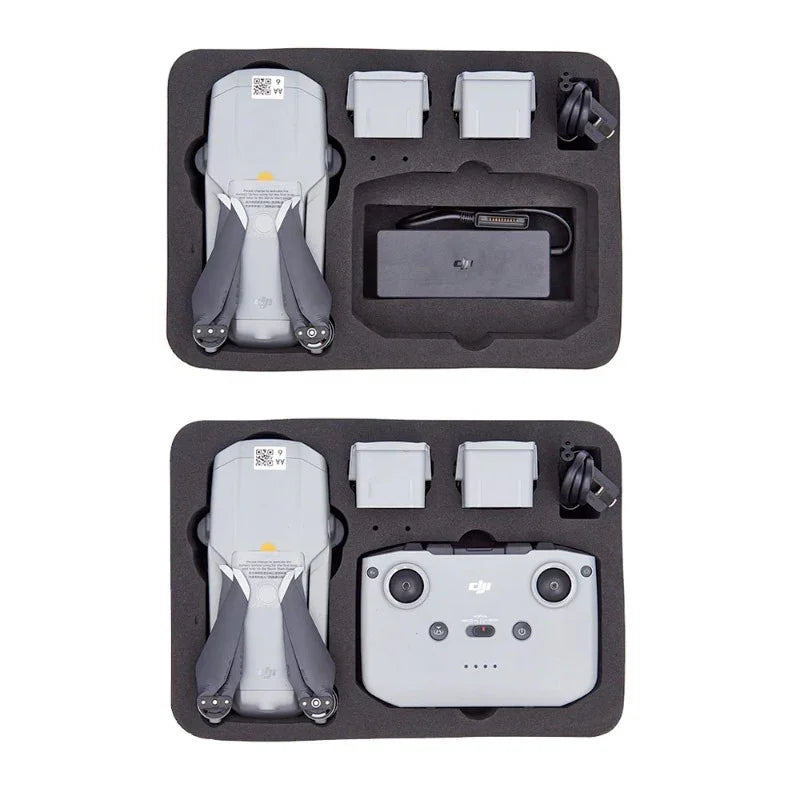 Väska till DJI Mavic Air 2 / Air 2S och tillbehör - Svart / Röd - Action King