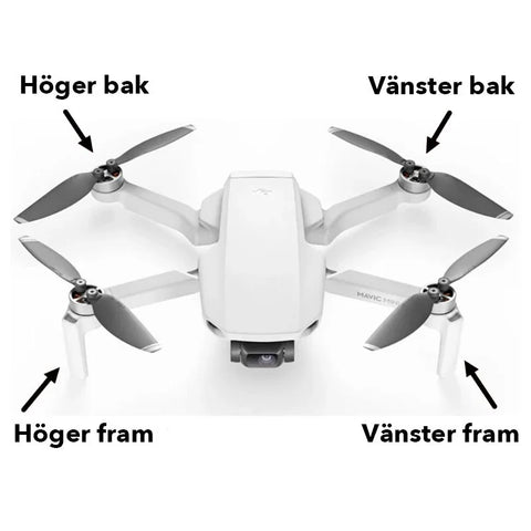 Motorarm till DJI Mavic Mini - Vänster Fram