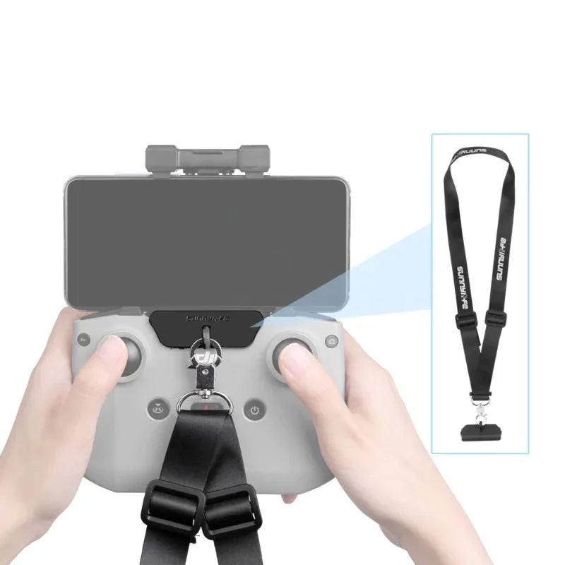 Nackrem / Sele för fjärr till DJI Mini 4 Pro / Air 3/3S / Mavic 3 / Mavic Air 2S/2 / Mini 2/4K / Mini 3 Pro / Mini 3 - Kit - Action King