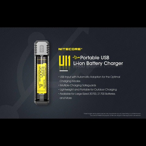 Nitecore UI1 yleislaturi / akkulaturi