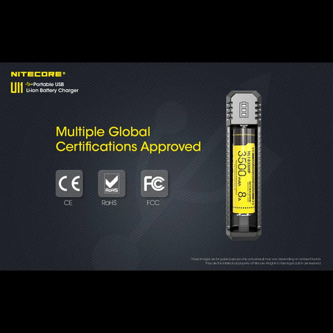 Nitecore UI1 yleislaturi / akkulaturi
