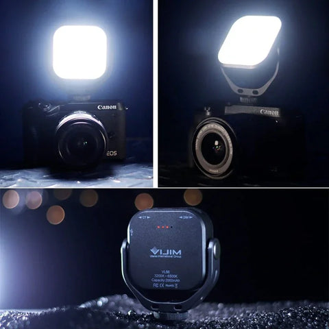 Ulanzi VIJIM VL66 Belysning LED för foto / video - 2000mAh internt batteri - 800lm