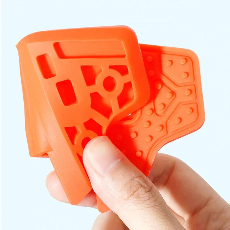 Telesin Fäste för hjälm vid haka - GoPro-fäste - Vikbar - Action King