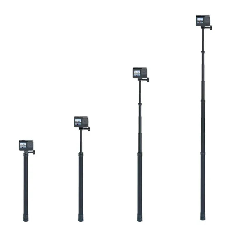 Telesin Handstativ - Selfiepinne Kolfiber 440-3000mm - V2.0 - Action King