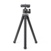 Telesin Tripod flexibelt 360 grader kulledshuvud 1/4" skruv / Mobilhållare / Tillbehörssko - Bläckfisk - Action King